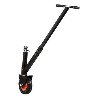 Trailer Dolly, 300lbs Tongue Weight Capacity, 16.5 inch and 22 inch Height Adjustable Trailer Dolly, with 1-7/8 inch and 2 inch Balls, 8.5 inch Pneumatic Rubber Tire, for Moving RV Trailer