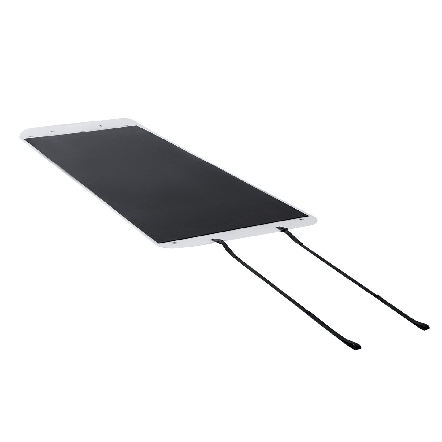 Gartenschleppschlitten, 280 x 101,5 cm, 725 kg Schwerlast-Nutzschlitten, PE-Schleppschlitten mit Seilen und Zugkabel, Mehrzweck-Wildtransporter für Brennholz und Eisangeln, kompatibel mit ATVs, UTVs und Traktoren