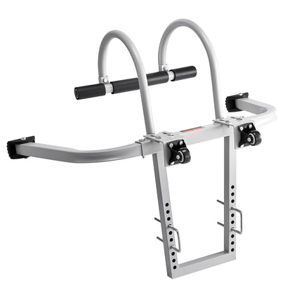 Leiterstabilisator, 2-in-1-Wandhalterung für Leitern, Zubehör für Dachfirstleitern (horizontal und vertikal), robuste T-Stange aus Stahl mit Gummigriff, schneller Zugang zu steilen Dächern