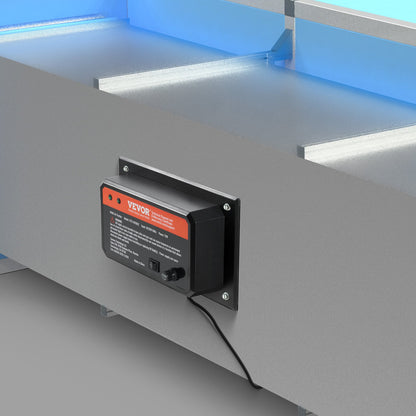 HVAC Air Purifier Whole House, 72W 16inch, UV UVC Light in Duct for Ac (Air Conditioning) Duct, Air Scrubber with 2 Replacement Bulb, HVAC UV lights for Ac Systems