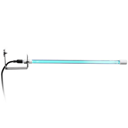 HVAC Air Purifier, 25W 17inch, UV UVC Light Coil Cleaner with Magnet in Duct for Ac (Air Conditioning) Duct, Air Scrubber with 1 Replacement Bulb, HVAC UV lights for Ac Systems