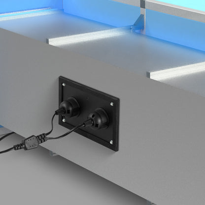 HVAC Air Purifier Whole House, 50W 5inch, UV UVC Light in Duct for Ac (Air Conditioning) Duct, Air Scrubber with 2 Replacement Bulb, HVAC UV lights for Ac Systems