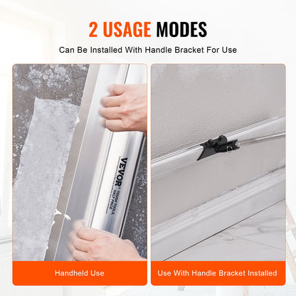 Glättmesser für Trockenbauwände, 122 cm (48 Zoll), Klinge aus Edelstahl, Korpus aus Aluminiumlegierung, professionelles Werkzeug zum Glätten von Trockenbauwänden, Glättmesser für Gipskartonplatten.