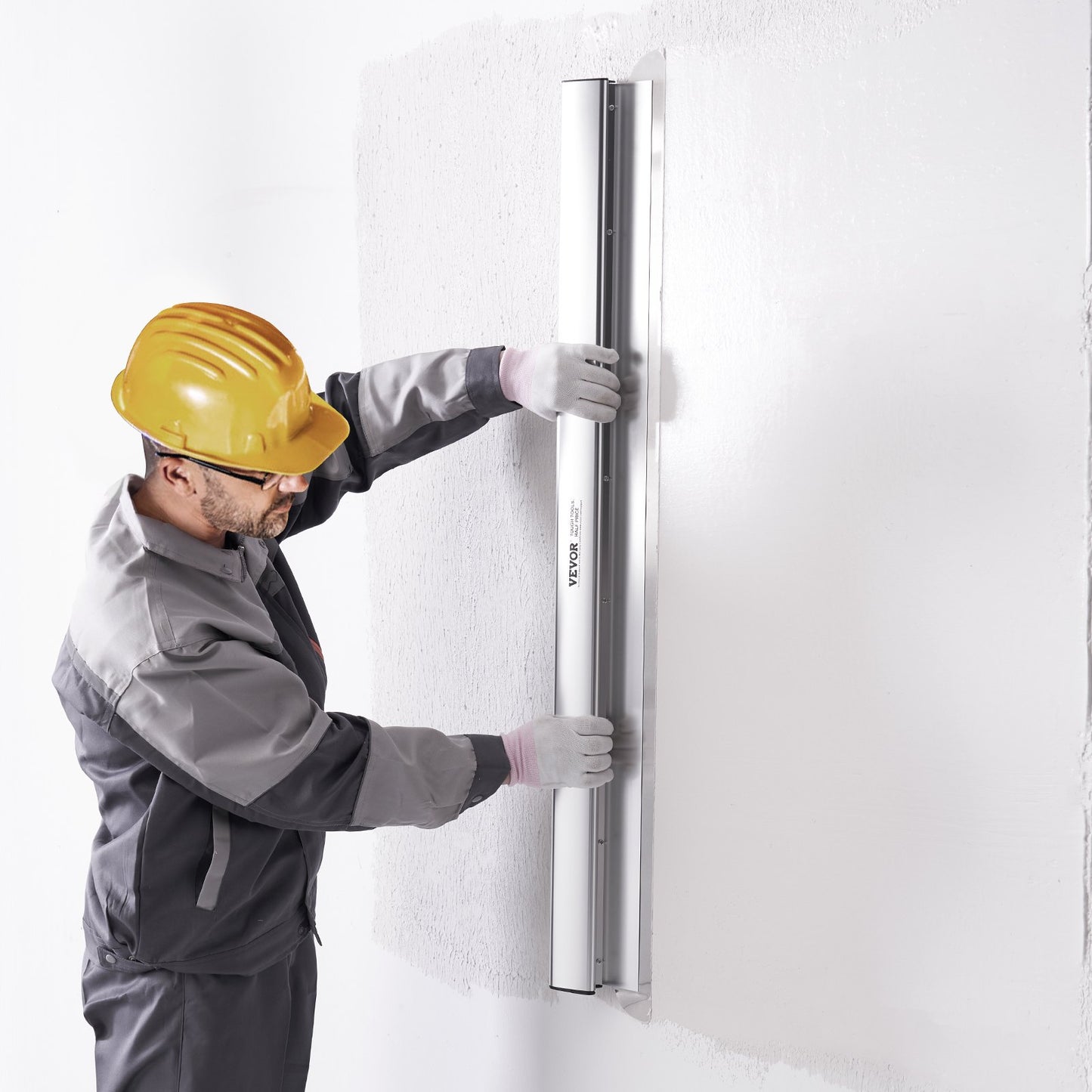 Glättmesser für Trockenbauwände, 122 cm (48 Zoll), Klinge aus Edelstahl, Korpus aus Aluminiumlegierung, professionelles Werkzeug zum Glätten von Trockenbauwänden, Glättmesser für Gipskartonplatten.