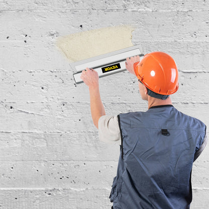 Spachtelmesser für Trockenbauwände, 81 cm langes Glättmesser, Edelstahl-Spachtel, hochwertige Endkappen für Gipskartonplatten