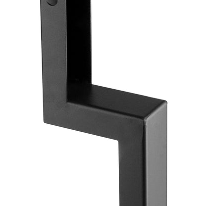 Fence Post Anchor Repair Kit, 2 Pack Inner Diameter 2 x2 Inches Heavy Duty Steel Fence Post Support Stakes, Anchor Ground Spike for Repair Tilted, Broken Wood Fence Post