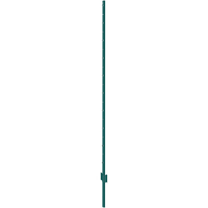 182.9 cm Fence Post 10 Pack Heavy Duty Metal Fence Posts Green