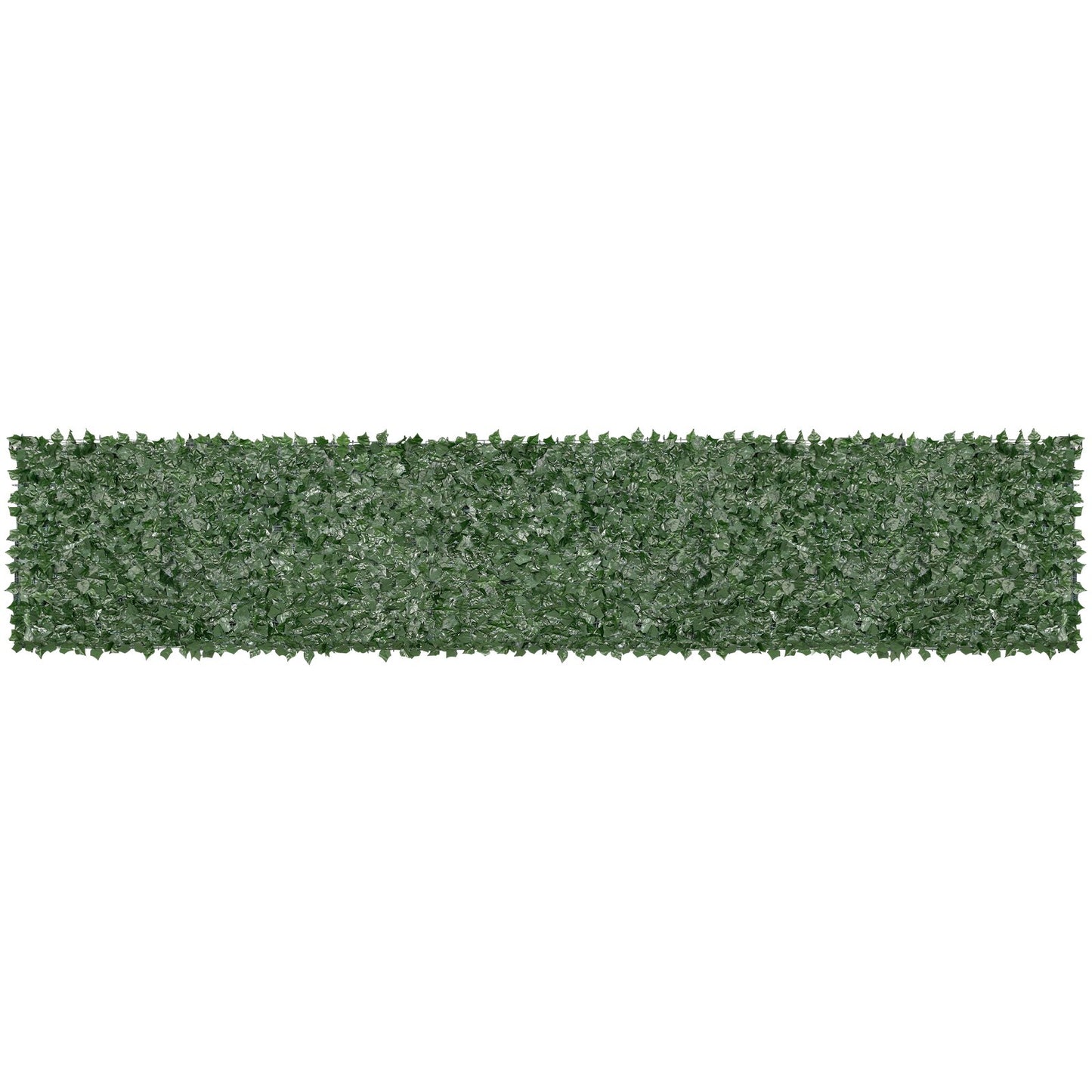 Ivy Privacy Fence, 1 x 5m Artificial Green Wall Screen, Greenery Ivy Fence with Mesh Cloth Backing and Strengthened Joint, Faux Hedges Vine Leaf Decoration for Outdoor Garden, Yard, Balcony