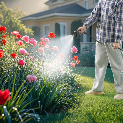 Akkubetriebene Stielwasserpumpe, 33 l/min (528 GPH), tragbare Tauchpumpe mit NPT 3/4"-Gartenschlauch, kompatibel mit Dewalt 20V MAX Akku (Akku nicht enthalten), elektrische Stielpumpe für Pool, Garten und Teich