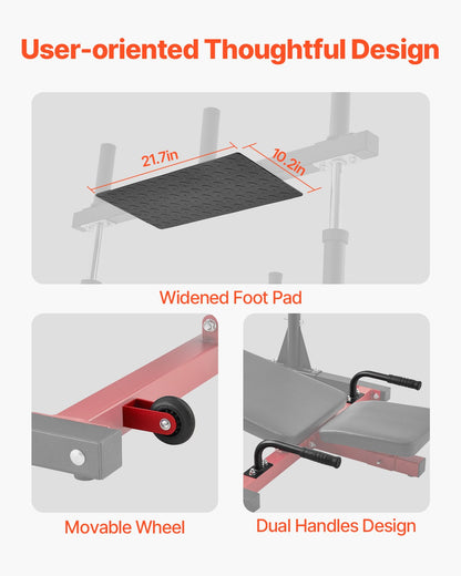 Vertikale Beinpresse, Spezialgerät für das Unterkörpertraining zu Hause, Beinpresse aus Kohlenstoffstahl, verstellbares Beinkrafttraining für intensive Drückübungen, Belastbarkeit bis 250 kg