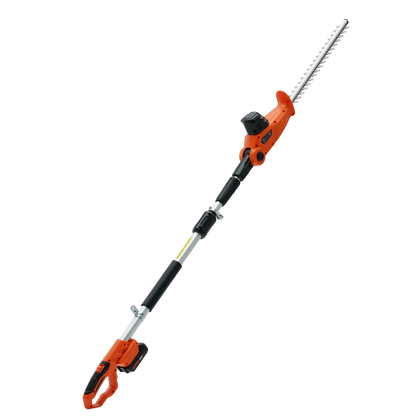 20V Cordless Hedge Trimmer Telescoping Pole Hedge Trimmer 18 inch Blade