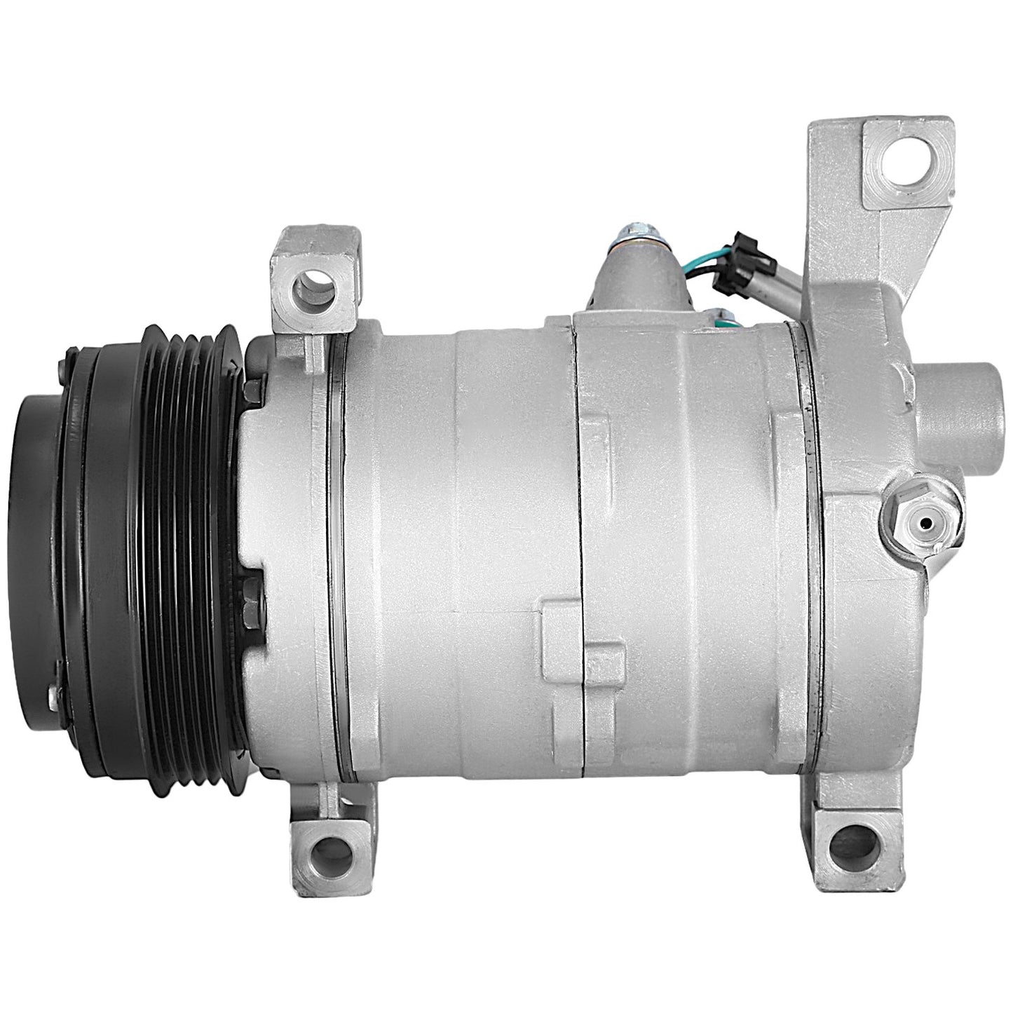 AC Compressor 78363 Front Air Conditioning Compressor A/C Compressor for 2000-2014 Cadillac Chevy GMC Hummer 4.8L 5.3L 5.7L 6.0L 6.2L 8.1 (For 2000-2014 Chevy)