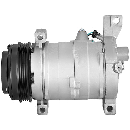 AC Compressor 78363 Front Air Conditioning Compressor A/C Compressor for 2000-2014 Cadillac Chevy GMC Hummer 4.8L 5.3L 5.7L 6.0L 6.2L 8.1 (For 2000-2014 Chevy)