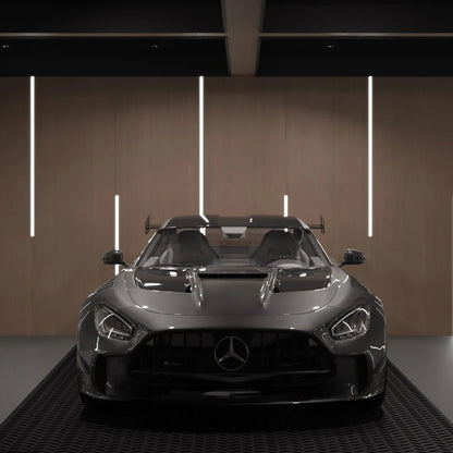 Diamond-Plate Rubber Flooring Roll, 3 mm x 4 ft x 6 ft Garage Floor Mat, SBR Rubber Garage Flooring Roll, Easy to Clean, Diamond Plate Rubber Mat for Under Cars, Garage Industry Gym, Black