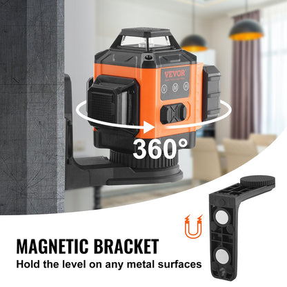 Laser Level 3048 cm Green Cross Line Self Leveling High Accuracy Measuring