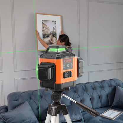 Laser Level 3048 cm Green Cross Line Self Leveling High Accuracy Measuring