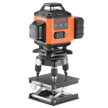 Laser-Nivelliergerät 3048 cm, grüne Kreuzlinie, selbstnivellierend, hohe Messgenauigkeit