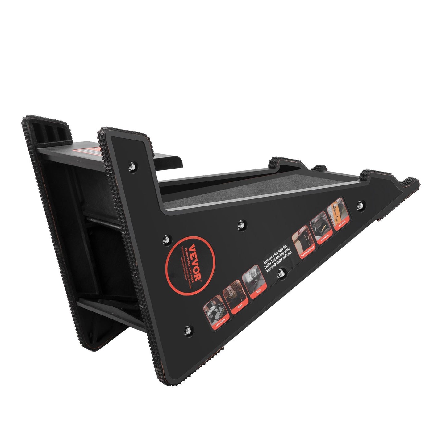 Leiterhebel 172,4 kg Tragkraft PP Nivellierwerkzeug mit Aufbewahrung für unebenes Gelände