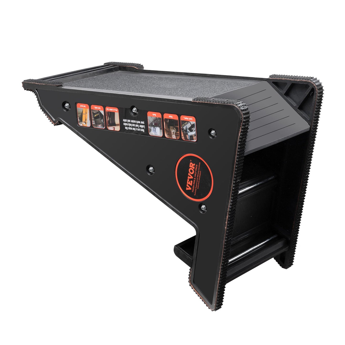 Leiterhebel 172,4 kg Tragkraft PP Nivellierwerkzeug mit Aufbewahrung für unebenes Gelände