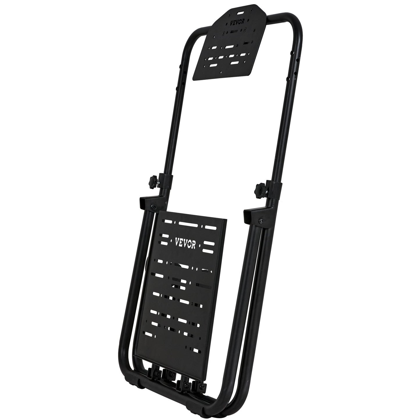 Zusammenklappbarer Rennlenkradständer, höhenverstellbare Universalbasis, kompatibel mit Logitech- und Thrustmaster-Rennlenkrädern und -Pedalen, robuster Rahmen, Standard-GT/Formula-Sitz, tragbar