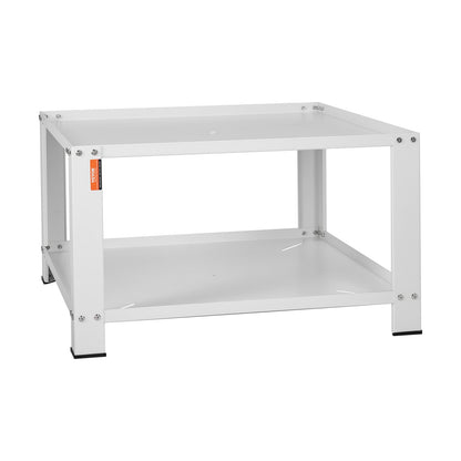 Waschmaschinen- und Trocknersockel mit Ablagefläche, 711 x 711 x 406 mm (L x B x H), universell passend für Waschmaschine und Trockner, Tragkraft bis 299 kg, robuste, multifunktionale Stahlbasis für Waschmaschinen