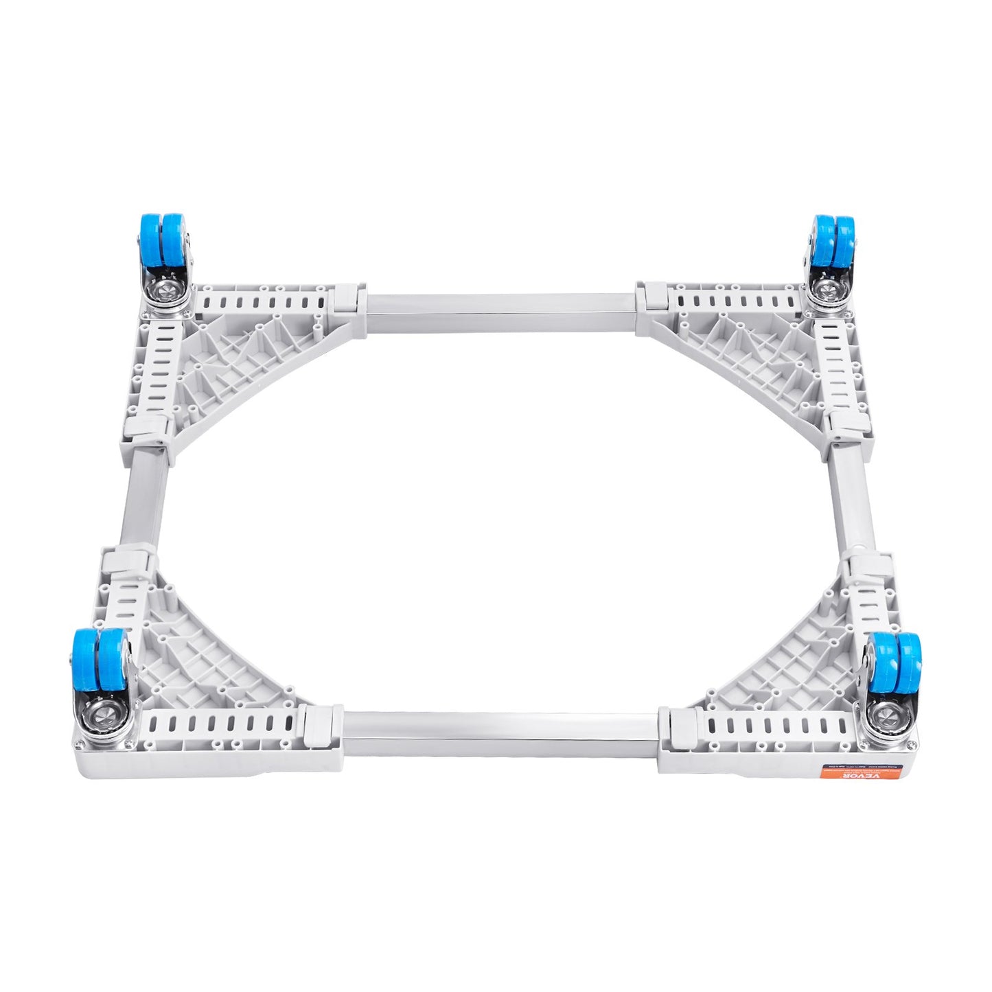 Mini Fridge Stand Universal Laundry Pedestal, Adjustable Refrigerator Stand with Smooth Casters, Washing Machine Pedestal Multi-Functional Base for Washer And Dryer, 381-615mm Wide Expandable