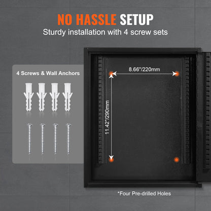 Schlüsselschrank für 100 Schlüssel, Schlüsseltresor mit verstellbaren Halterungen, Sicherheits-Schlüsselaufbewahrungsbox aus Stahl, Schlüsselorganizer mit 100 farbigen Schlüsselanhängern und 2 Karteikarten für Schule, Büro und Hotel