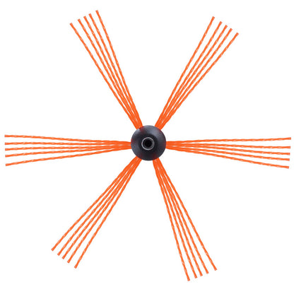 7 m Schornsteinreinigungsset mit 7 verstärkten, flexiblen Nylonstäben, ergonomischer Schornsteinreinigungsbürste, 360°-Schornsteinbürste, umfangreiches Zubehör für Kaminabzüge im Haushalt. Passend für die meisten Rohre.