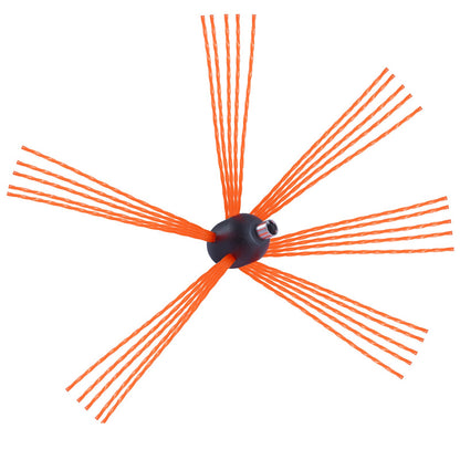 9 m Schornsteinreinigungsset mit 9 verstärkten, flexiblen Nylonstäben, ergonomischer Schornsteinreinigungsbürste, 360°-Schornsteinbürste, umfangreiches Zubehör für Kaminabzüge im Haushalt. Passend für die meisten Rohre.