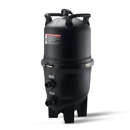 Cartridge Pool Filter, 49 Sq.m Filter Area Inground Pool Filter, Above Ground Swimming Pool Filtration Filter System with Upgrade Filter &Leak-proof, for Hot Tubs, Spa, Inflatable Pool