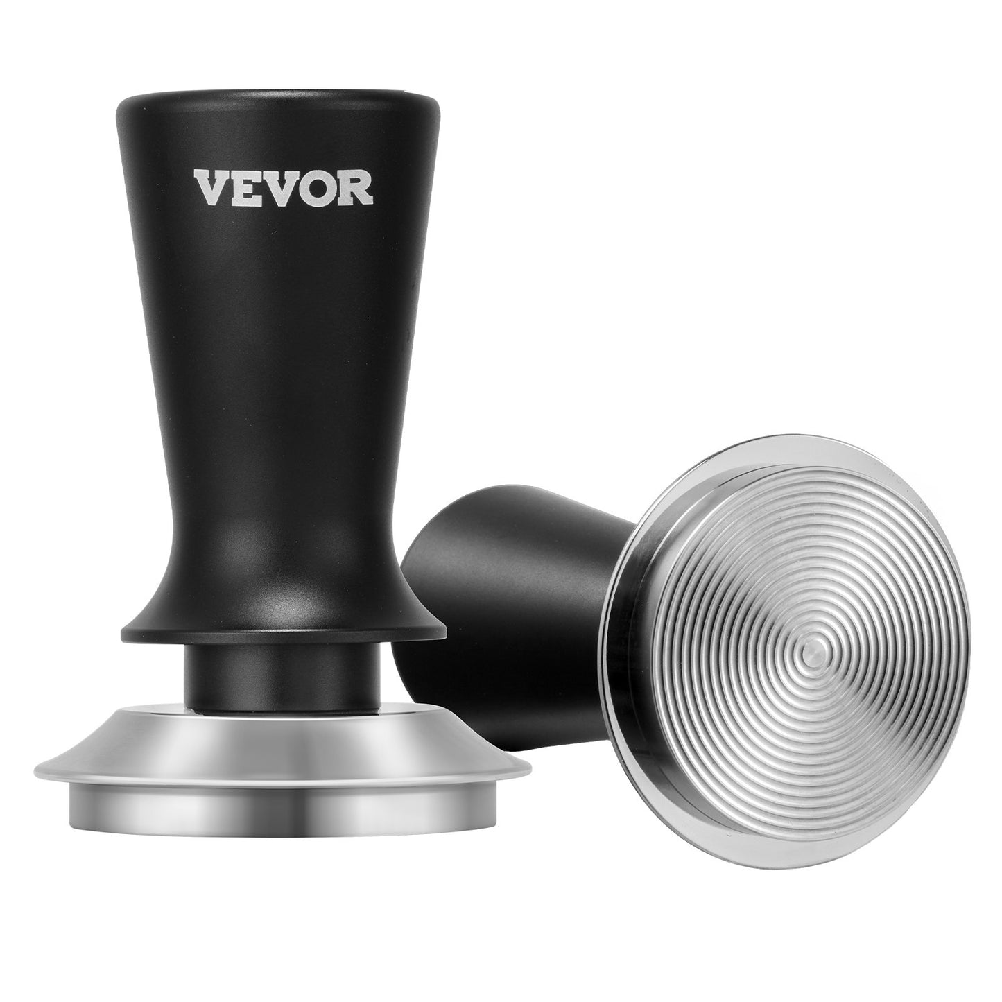 Espresso Tamper 53mm, Spring Loaded Coffee Tamper, 30 lbs Tamper Tool Espresso, Stainless Tamper with Non-Slip Grip