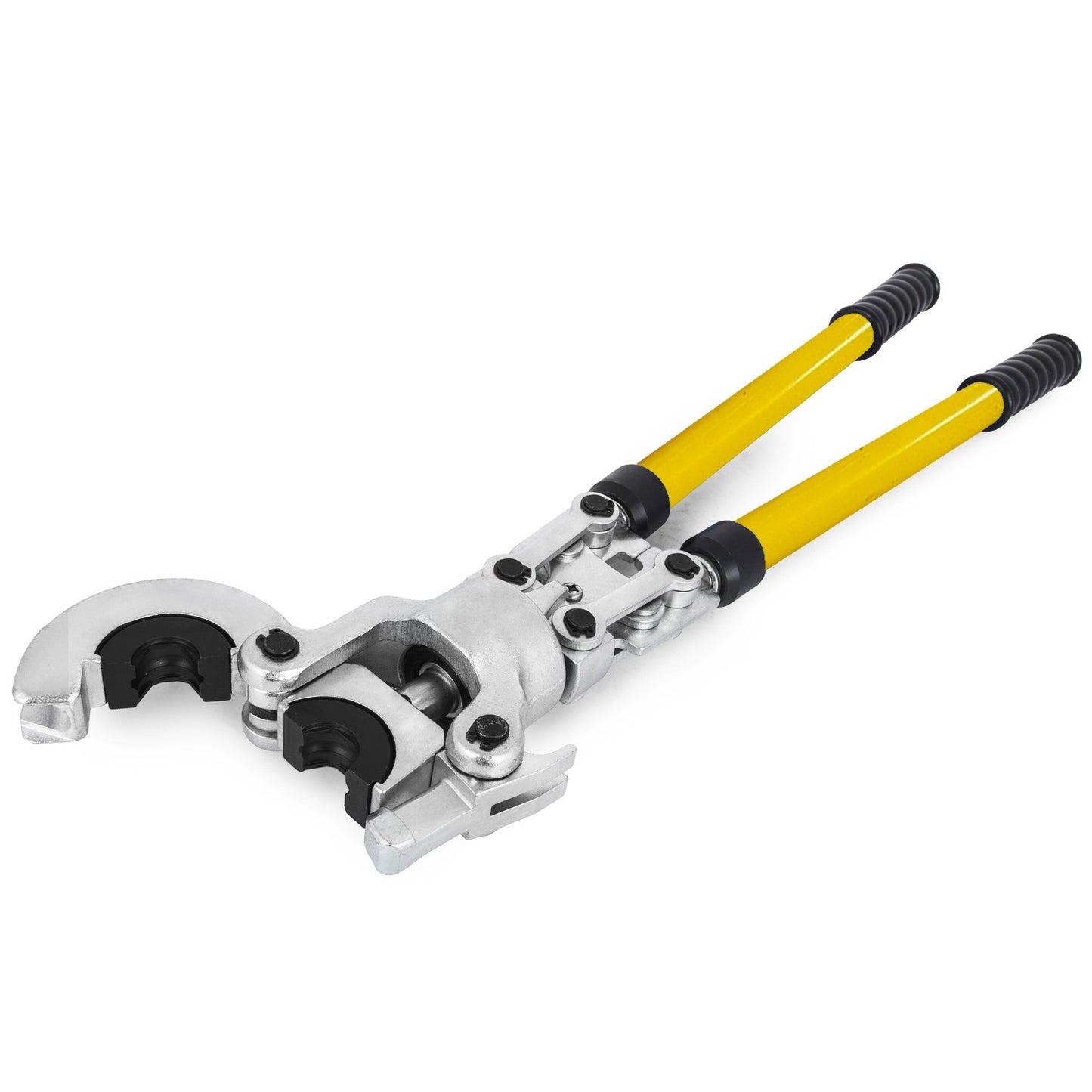 Kupferrohr-Crimpzange, Sanitär-Crimpwerkzeug V 12–28 mm, Presszange für Kupferrohre TH 16–32 mm, 360°-Kopf