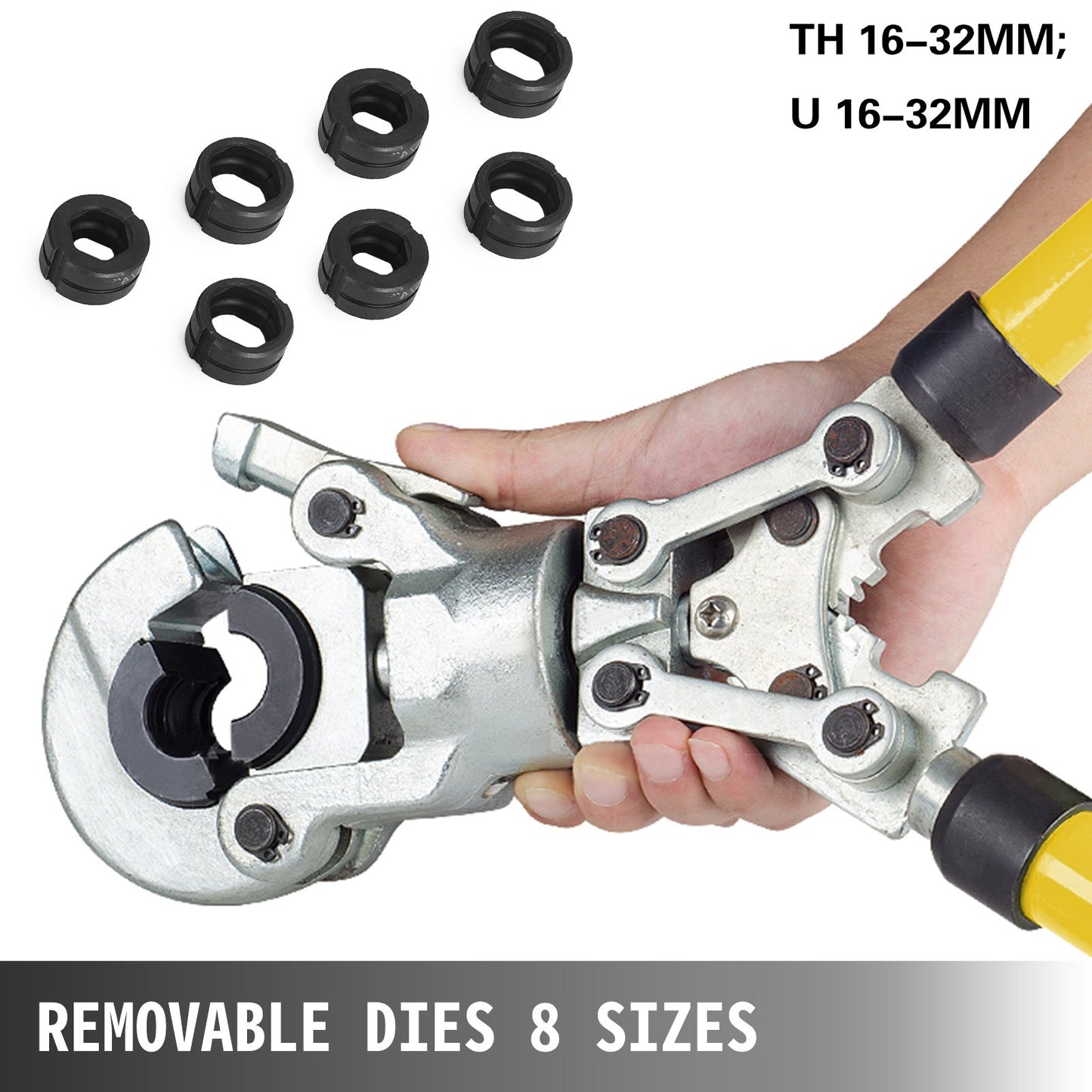 Pex-Al-Pex 16-32mm Presszange für Verbundrohre TH25 TH32, Rohrpresszange 16 - 32MM Pex-Al-Pex Verbundrohre