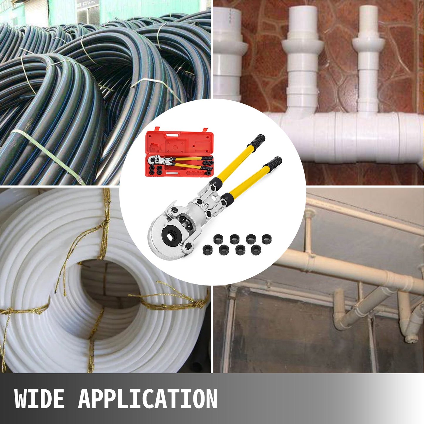 Pex-Al-Pex 16-32mm Presszange für Verbundrohre TH25 TH32, Rohrpresszange 16 - 32MM Pex-Al-Pex Verbundrohre