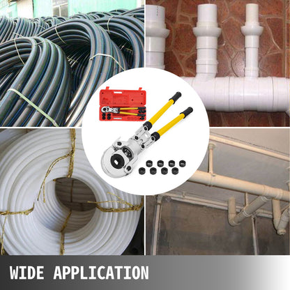 Pex-Al-Pex 16-32mm Presszange für Verbundrohre TH25 TH32, Rohrpresszange 16 - 32MM Pex-Al-Pex Verbundrohre