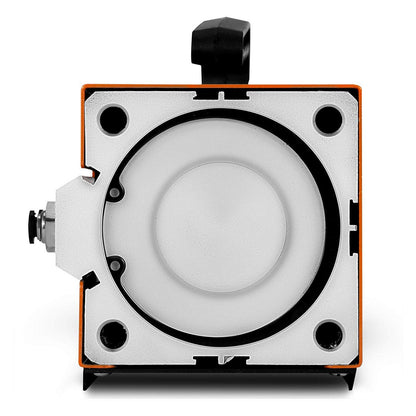 Pneumatisches Crimpwerkzeug AM-10, luftbetriebene Crimpmaschine für Kabelanschlüsse bis 16 mm², pneumatische Crimpzange mit 10 Matrizensätzen für viele Arten von Anschlüssen