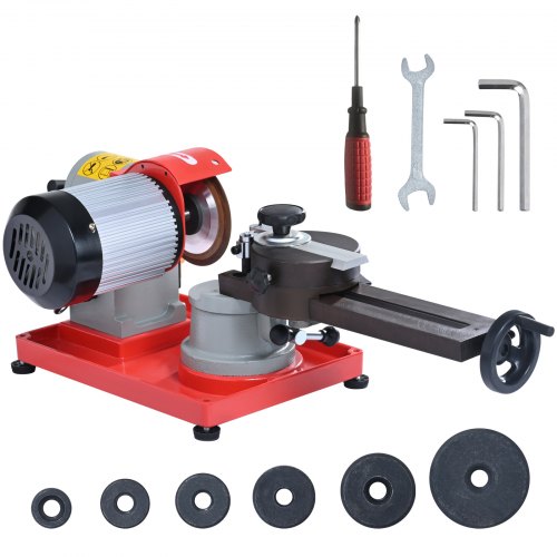 Circular Saw Blade Sharpener Grinder 370W 3600RPM & 5-inch Grinding Wheel