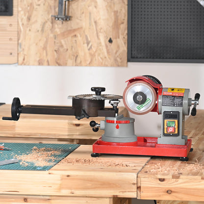 Circular Saw Blade Sharpener Grinder 370W 3600RPM & 5-inch Grinding Wheel