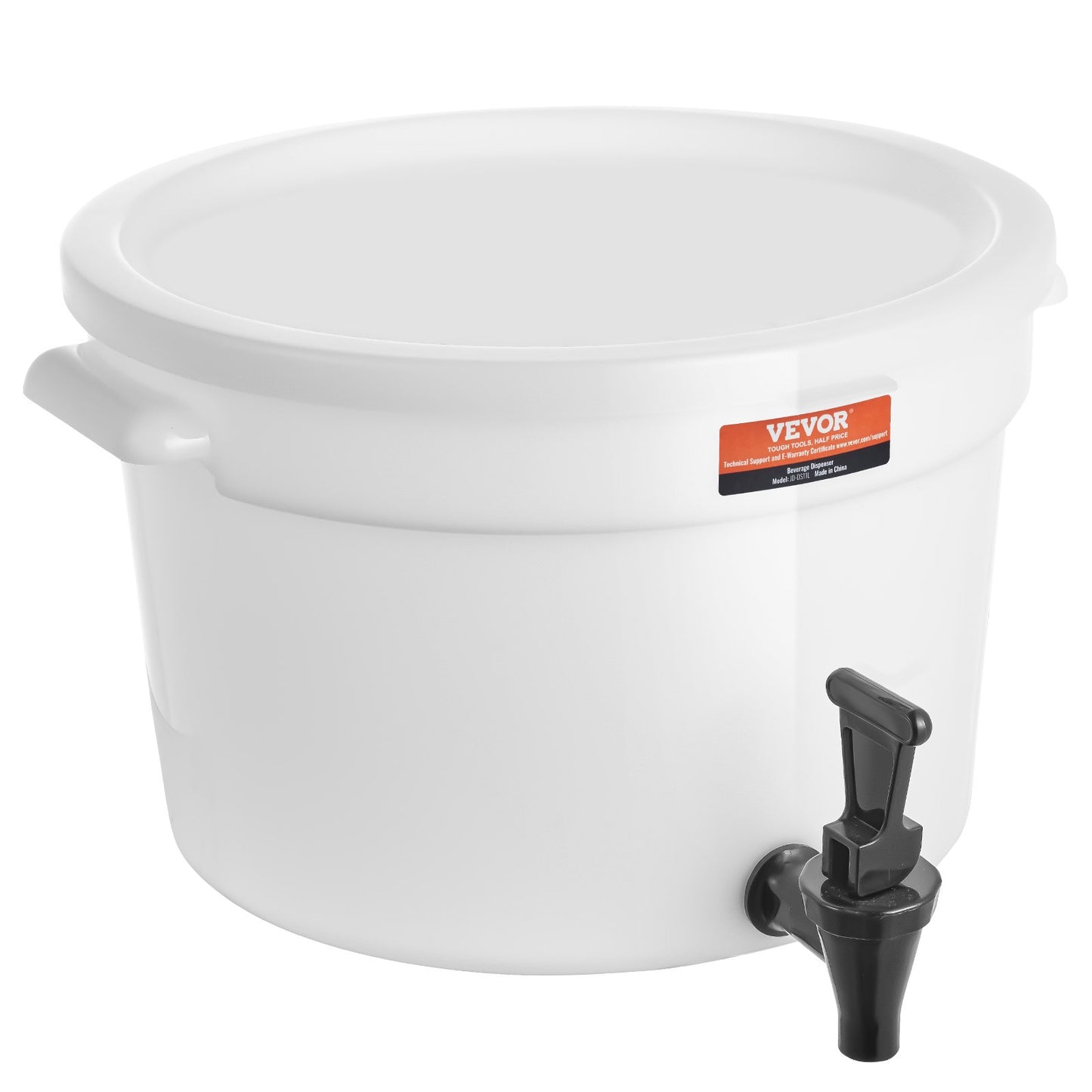 Beverage Dispenser, 3 Gallon Drink Dispensers for Parties, Plastic Juice Dispenser with Spigot and Lid, Iced Tea Lemonade Juice Water Dispenser, for Restaurants, Hotels, Parties