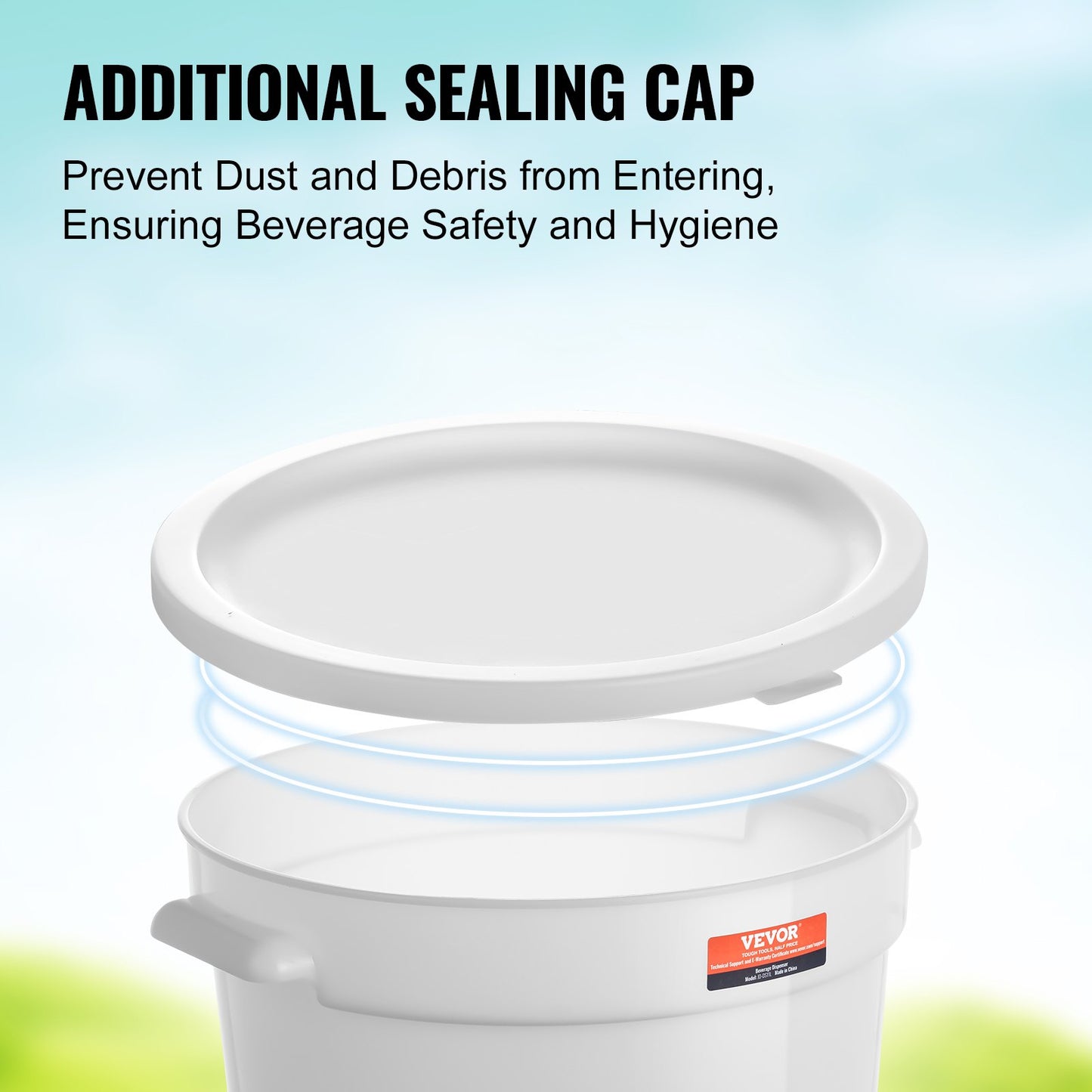 Beverage Dispenser, 3 Gallon Drink Dispensers for Parties, Plastic Juice Dispenser with Spigot and Lid, Iced Tea Lemonade Juice Water Dispenser, for Restaurants, Hotels, Parties, 2 Pack