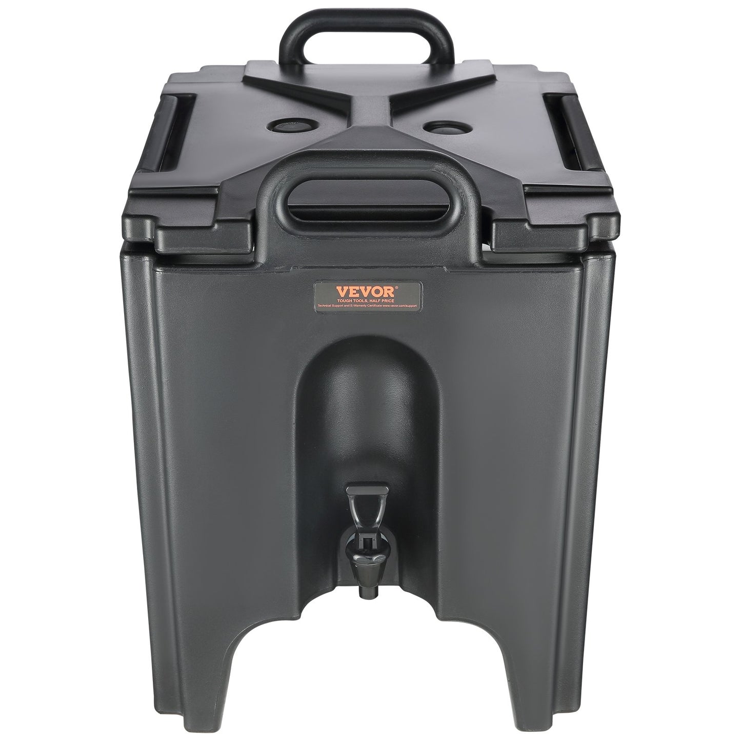 Isolierter Getränkespender, 37,9 l, lebensmittelecht, LL9450UP, Heiß- und Kaltgetränkespender, Thermoskanne mit 3 cm PU-beschichtetem Zweistufen-Zapfhahn, für Gastronomiebetriebe