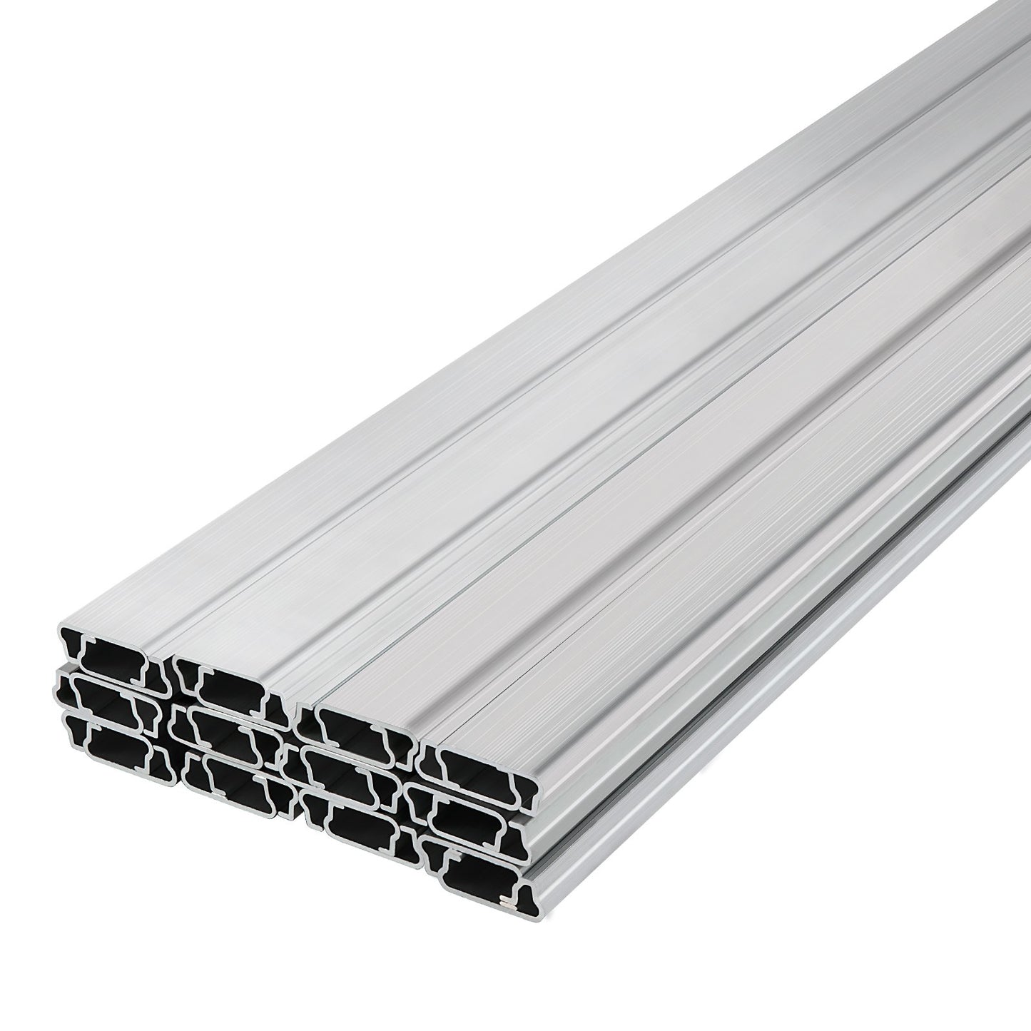 Federdraht und Verriegelungskanal, 2 m langes Federdraht- und U-Profil-Set für Gewächshäuser, 30er-Packung PE-beschichteter Federdraht und Aluminiumlegierungskanal, Befestigung für Kunststofffolie oder Schattiergewebe mit Schrauben