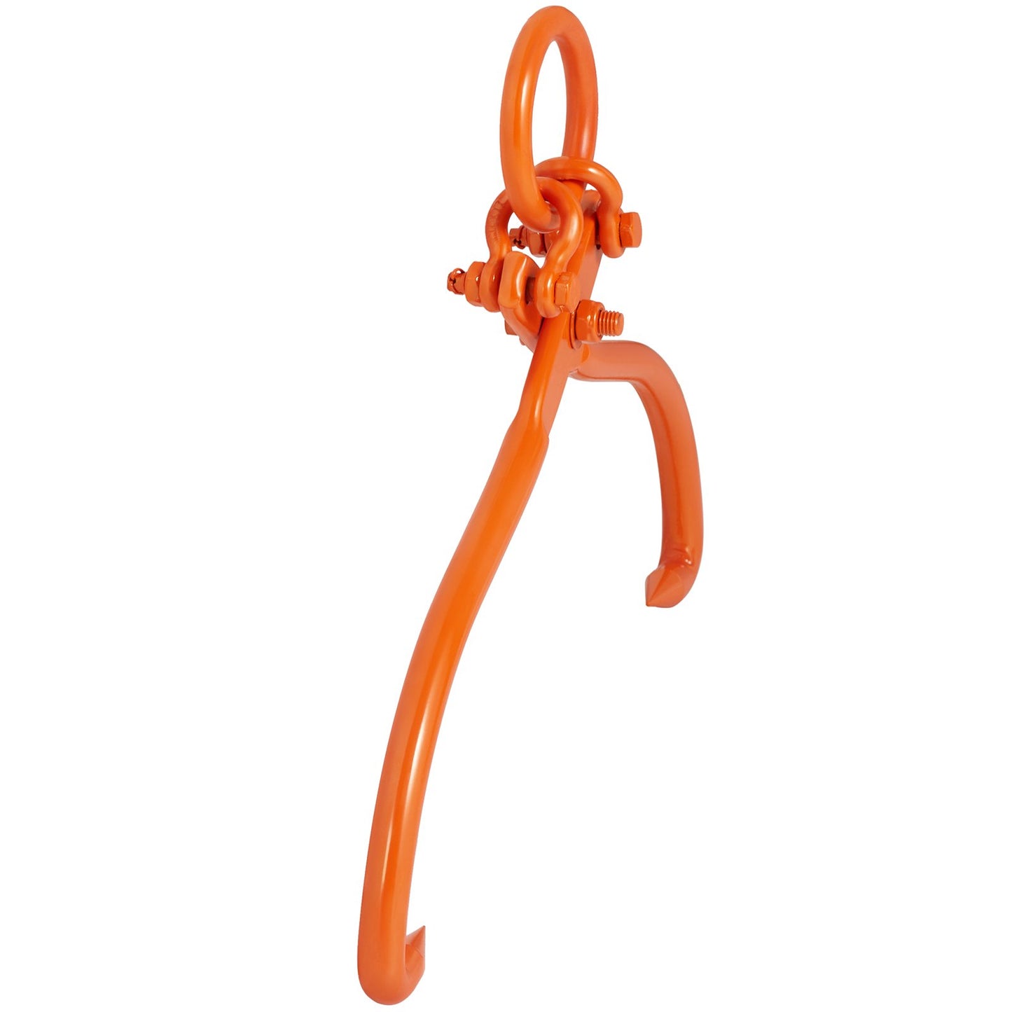 Holzrückezange, 45,7 cm (18 Zoll), 2-Klauen-Hebezange, robuste Stahl-Rückezange für Holz, Tragfähigkeit 350 kg (772 lbs), Werkzeug zum Heben, Handhaben, Ziehen und Tragen von Stämmen