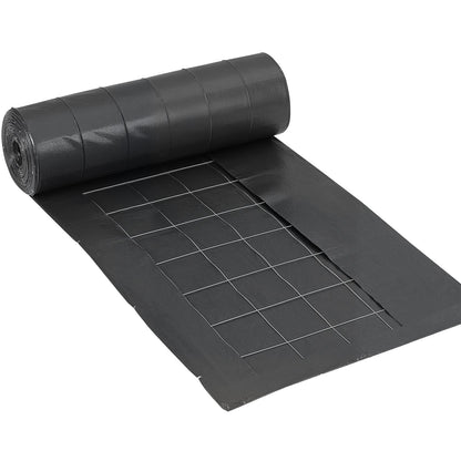 Silt Fence Fabric Rolls, 0.6×30.5 m Backed Wire Silt Fence, Erosion Control Fencing for Sediment Retention, Industrial Grade Temporary Tough Polypropylene Fabric for Construction Job Sites