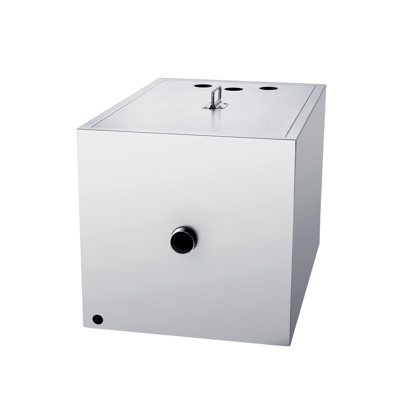 Gewerblicher Fettabscheider, 40-Pfund-Fettabscheider, Fettabscheider mit oberem Zulauf, Untertisch-Fettabscheider aus Edelstahl, 10 GPM Abwasser-Öl-Wasser-Abscheider, für Restaurantkantine und private Küche