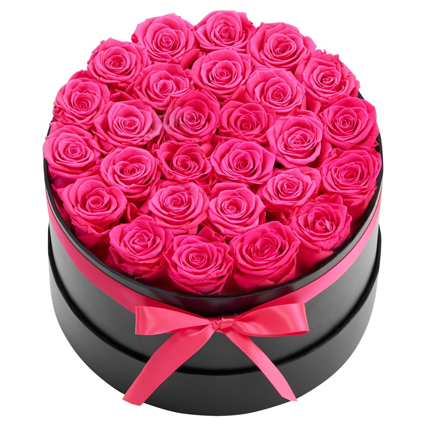 Forever Flowers, 27 konservierte Rosen in einer Box, Unsterblicher Blumenstrauß, Geburtstagsgeschenk für Frauen, Ehefrauen, Mütter, Jahrestag, Valentinstag, Weihnachten, Rosenrot