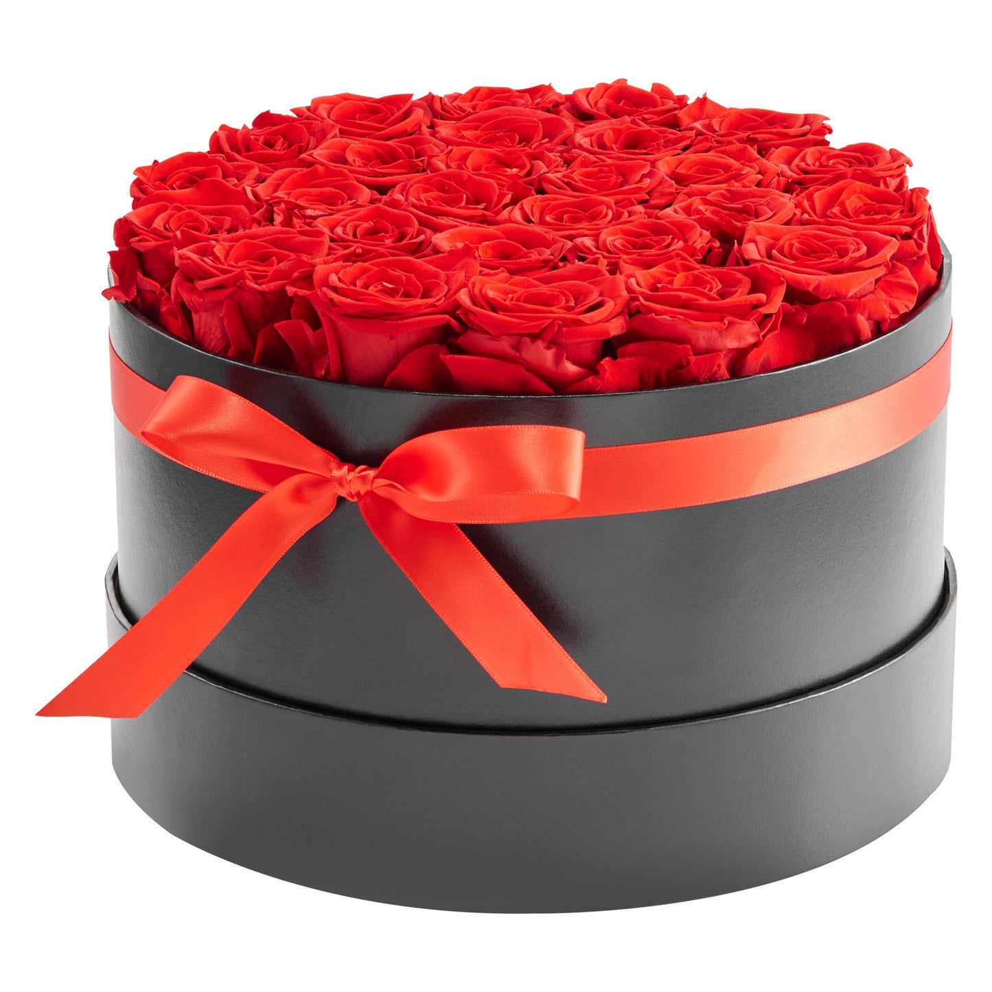 Forever Flowers, 27 konservierte Rosen in einer Box, Unsterblicher Blumenstrauß, Geburtstagsgeschenk für Frauen, Ehefrauen, Mütter, Jahrestag, Valentinstag, Weihnachten, Rot