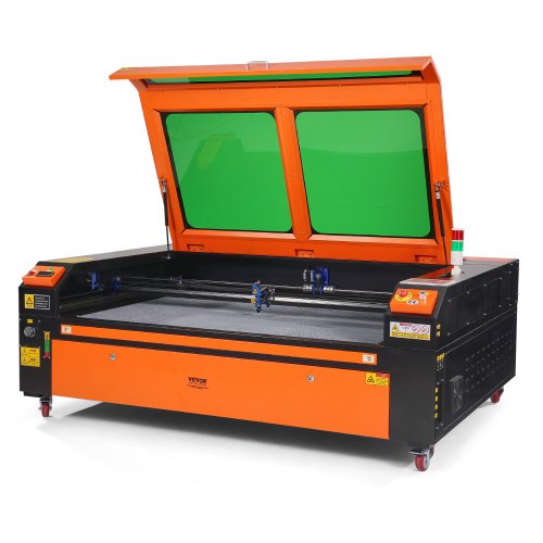130-W-CO₂-Lasergravierer, 89 x 140 cm (35 x 55 Zoll), 500 mm/s (19,7 IPS) Laserschneidmaschine mit 2-Wege-Luftunterstützung, kompatibel mit LightBurn, CorelDRAW, AutoCAD, Windows, Mac OS, Linux, für Holz, Acryl, Stoff und mehr
