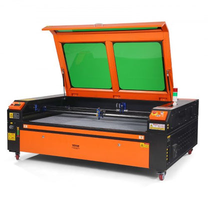 130-W-CO₂-Lasergravierer, 89 x 140 cm (35 x 55 Zoll), 500 mm/s (19,7 IPS) Laserschneidmaschine mit 2-Wege-Luftunterstützung, kompatibel mit LightBurn, CorelDRAW, AutoCAD, Windows, Mac OS, Linux, für Holz, Acryl, Stoff und mehr