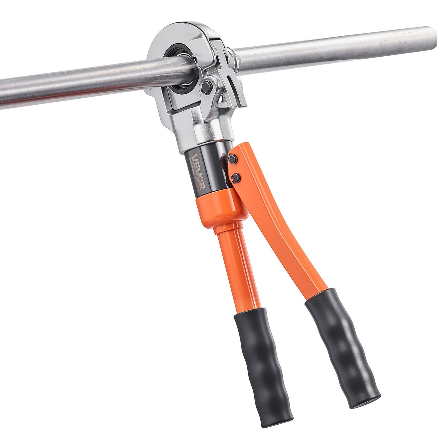 Hydraulisches Rohrverpresswerkzeug, Edelstahl-Rohrverschraubungs-Verpresszange mit Backen V12, V15, V18, V22, V28 und Tragekoffer, Pressverpresswerkzeug-Set für Sanitärreparaturen und -installationen